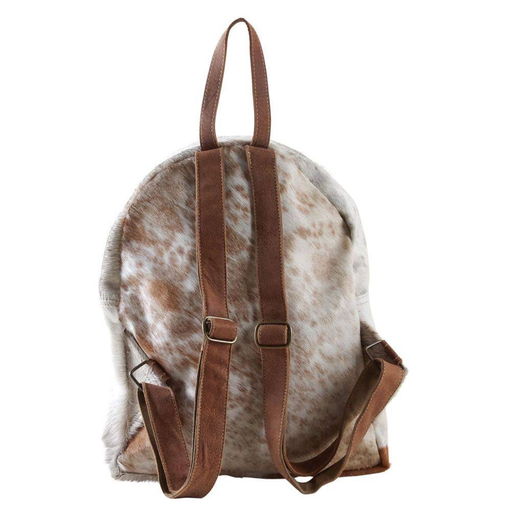 Aubry Gaspard - Sac à dos en peau de vache - Imagen 3