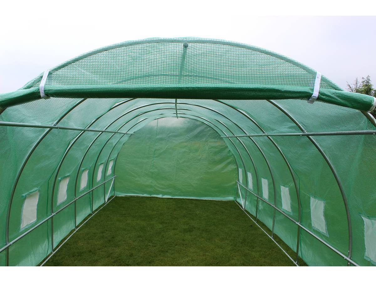 Serre Tunnel De Jardin Althea - 18m² - 6 X 3 X 2 M -habitat Et Jardin - Imagen 4