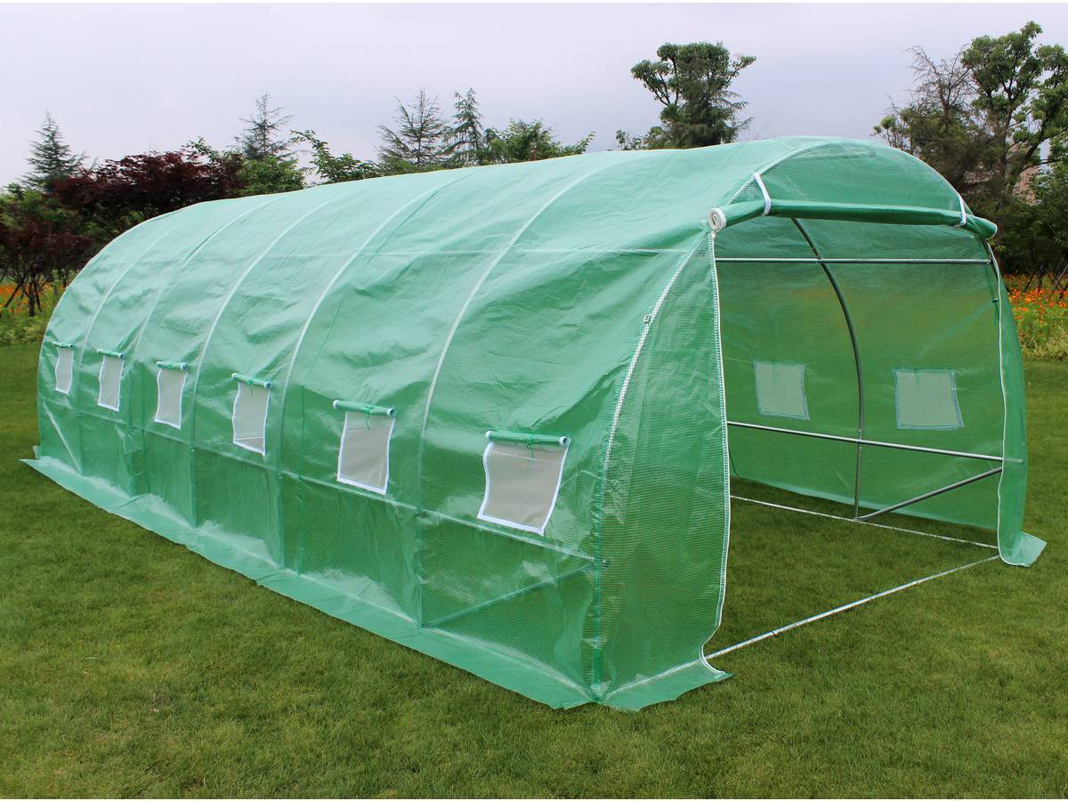 Serre Tunnel De Jardin Althea - 18m² - 6 X 3 X 2 M -habitat Et Jardin - Imagen 2