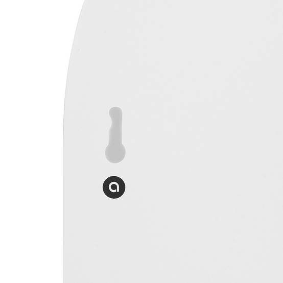 Etagère murale blanche 45,35 cm Soleya Atmosphera - Image 2