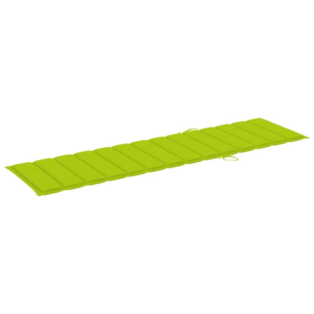 Helloshop26 - Transat chaise longue bain de soleil lit de jardin terrasse meuble d'extérieur avec table et coussin bois de teck solide - Imagen 7