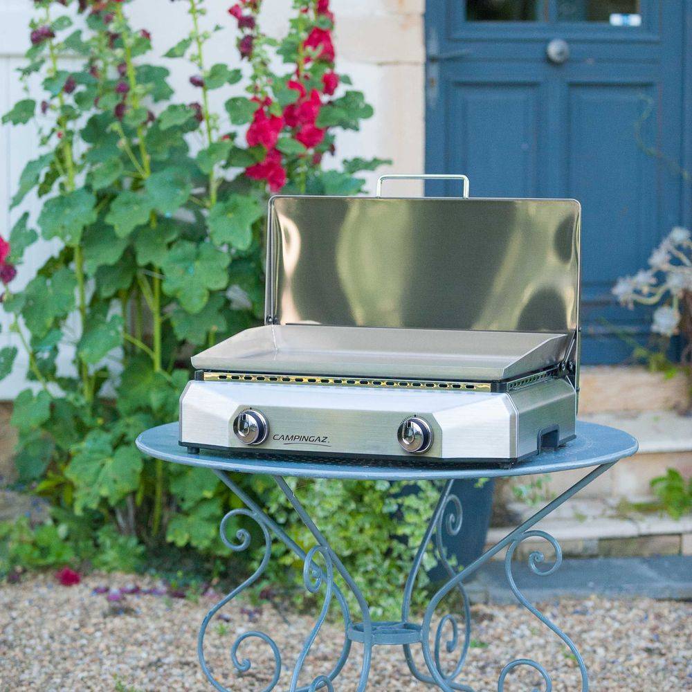 Campingaz - Plancha à gaz Master EX - Inox - Imagen 2