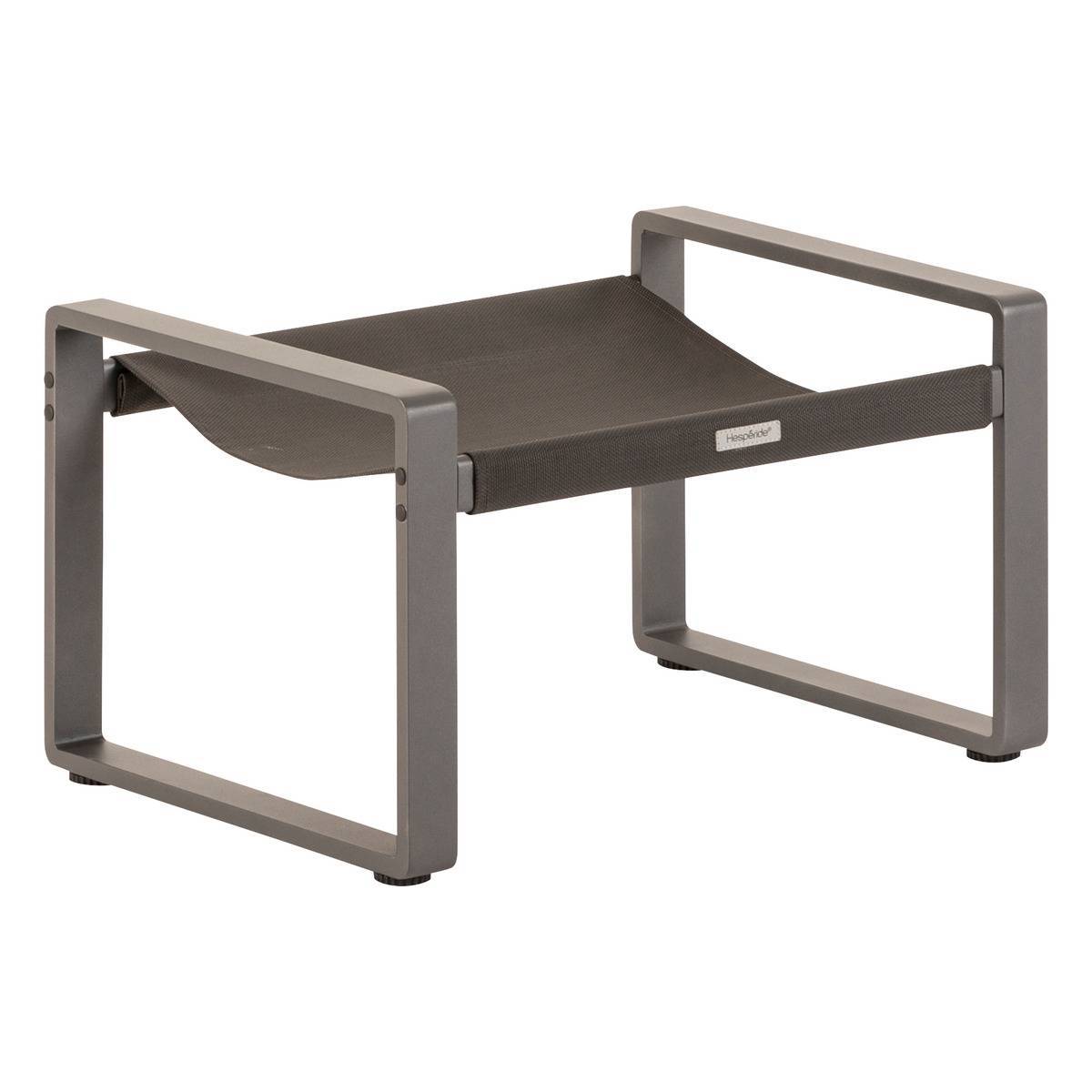 Hesperide - Fauteuil relax de jardin "Lambinio" graphite en aluminium en acier traité en epoxy Hespéride - Image 4