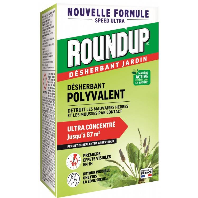 Roundup - Roundup - Désherbant Concentré Multi-usages 200mL (RMU200N) - Image 1