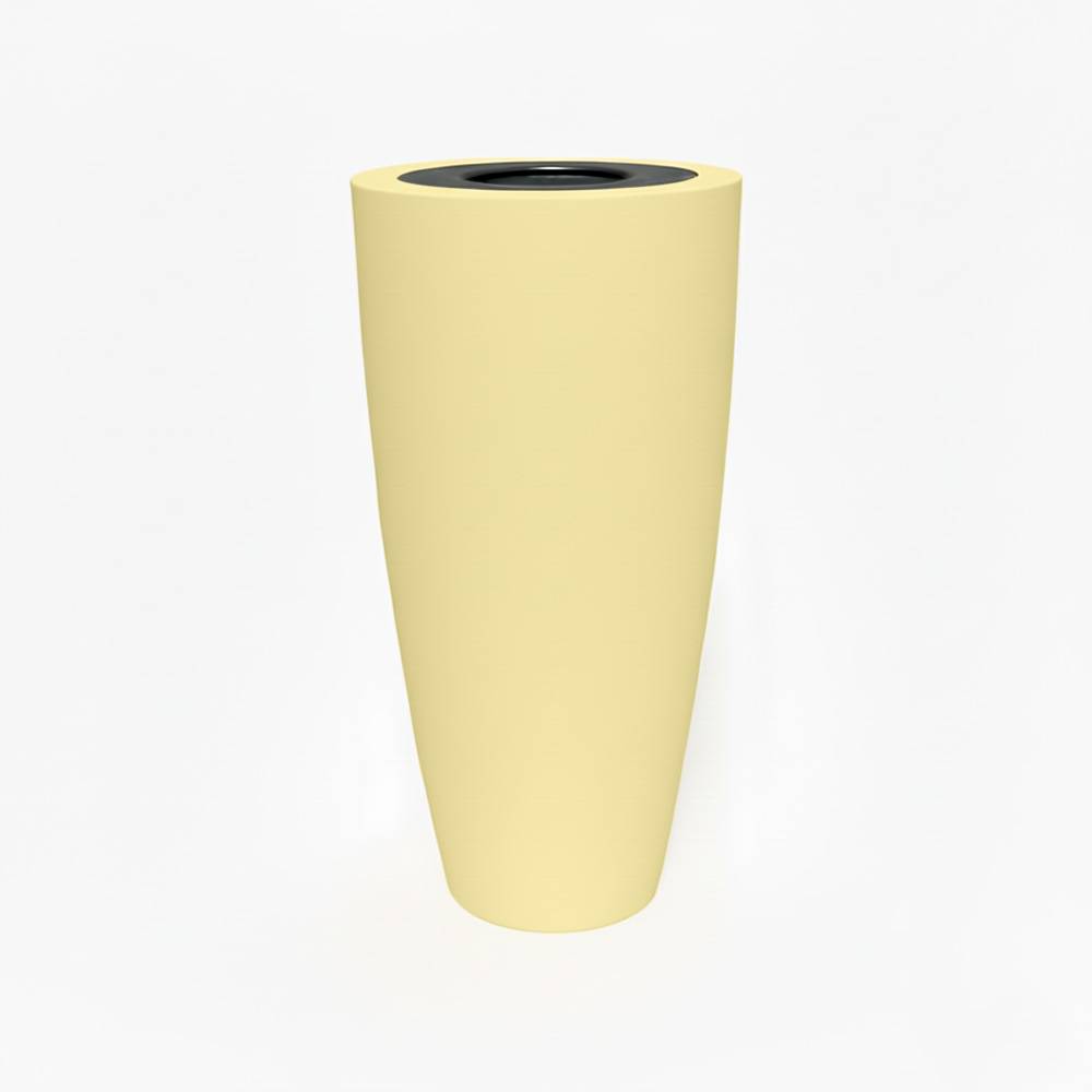 Pot de fleurs conique 200l delight - plast'up rotomoulage - Image 1