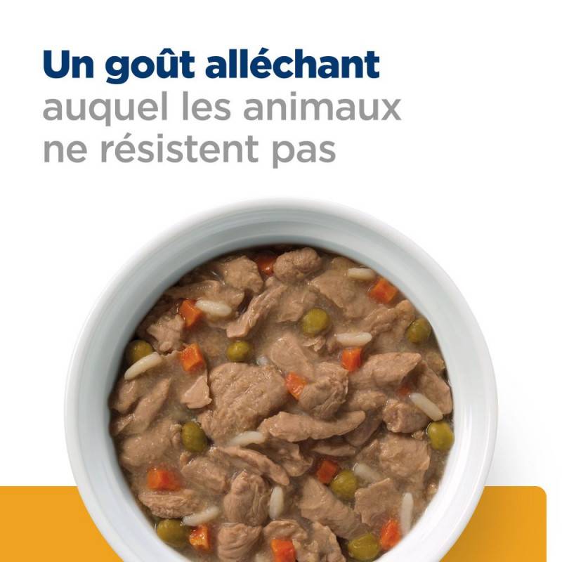 PATEE CHIEN ADULT PRESCRIPTION DIETS C/D MIJOTES POULET - HILL'S 12*354 g - Image 6