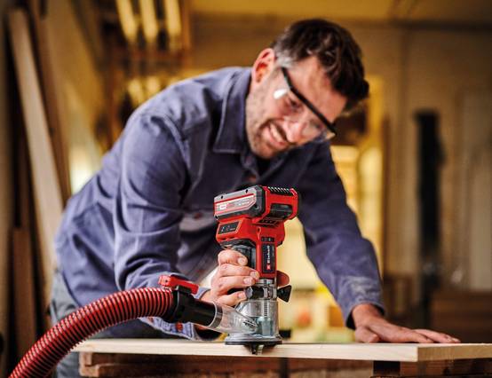Einhell - Affleureuse sans fil TP-ET 18 Li BL - Solo - sans batterie Einhell - Image 4