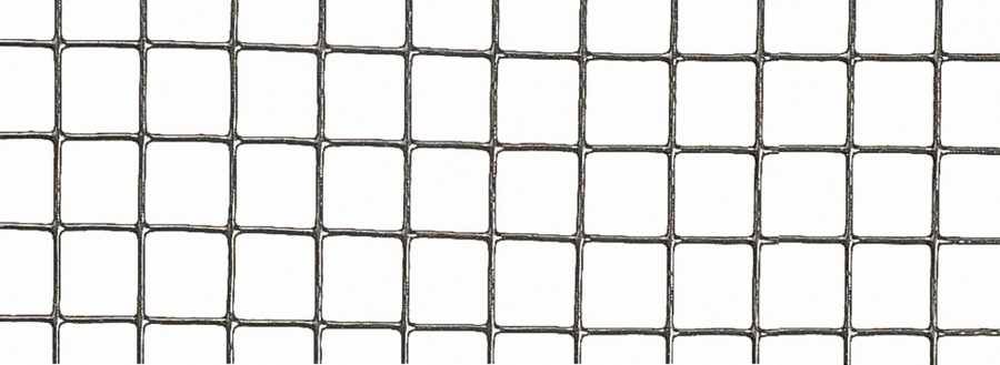 Nortène - Grillage metal galva carré 1,2cm - 1 x 10 m - Gris Nortene