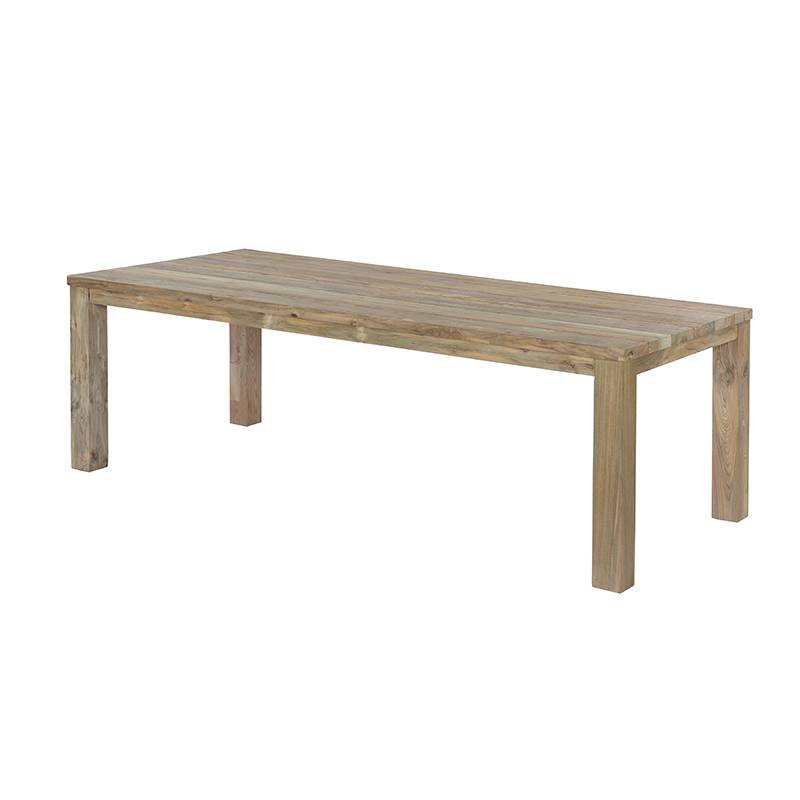 Table en teck recyclé 240 x 100 cm Callao - Gecko Jardin - Imagen 2
