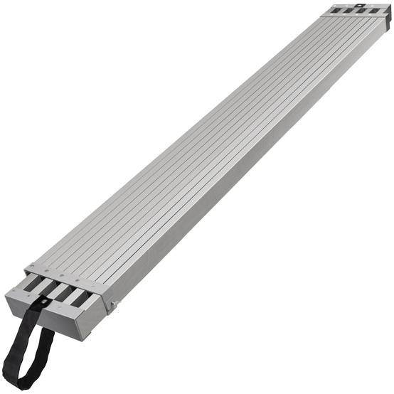 VEVOR Planche d'échafaudage alu télescopique 1.83-2.74m, largeur 317.5mm, charge 227kg. - Image 1