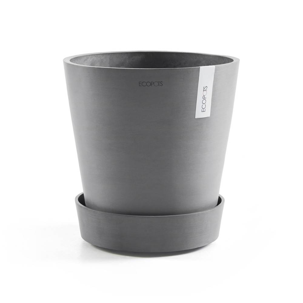 Ecopots - Support à roulettes Wheels 50 Gris - Ø 41,6 x H. 9 cm ECOPOTS - Imagen 2