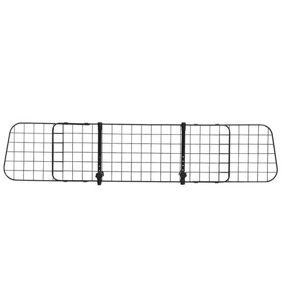 Sans Marque - Barrière universelle chien voiture protection extensible métal sièges arrière/coffre/bagages 91-152x30 cm noire - Image 2