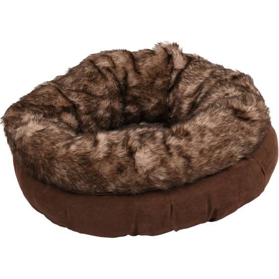 Panier rond ø 55 cm x 20 cm, couleur brun, pour chat - Image 2