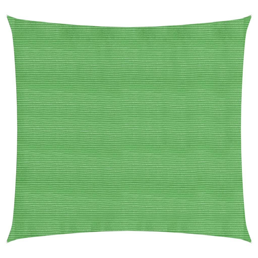Helloshop26 - Voile d'ombrage 160 g/m² vert clair 4 x 4 m PEHD - Imagen 1