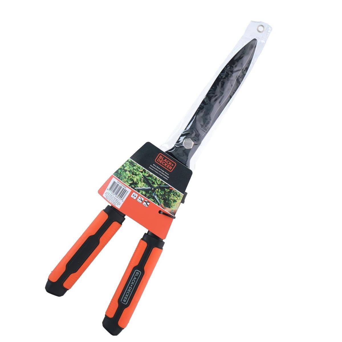 Cisaille de jardin Lames ondulées 53cm Tampon anti chocs Black et Decker - Imagen 3