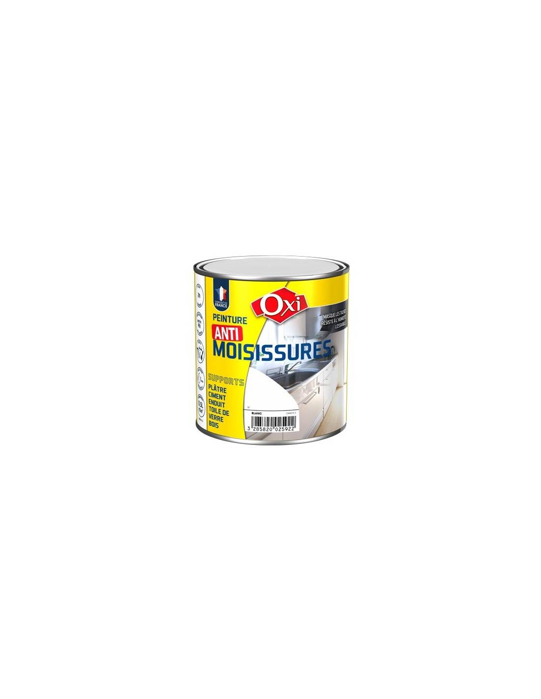 Oxi - Peinture Anti-moisissures 0.5 Litre Blanc - Oxi - Image 2