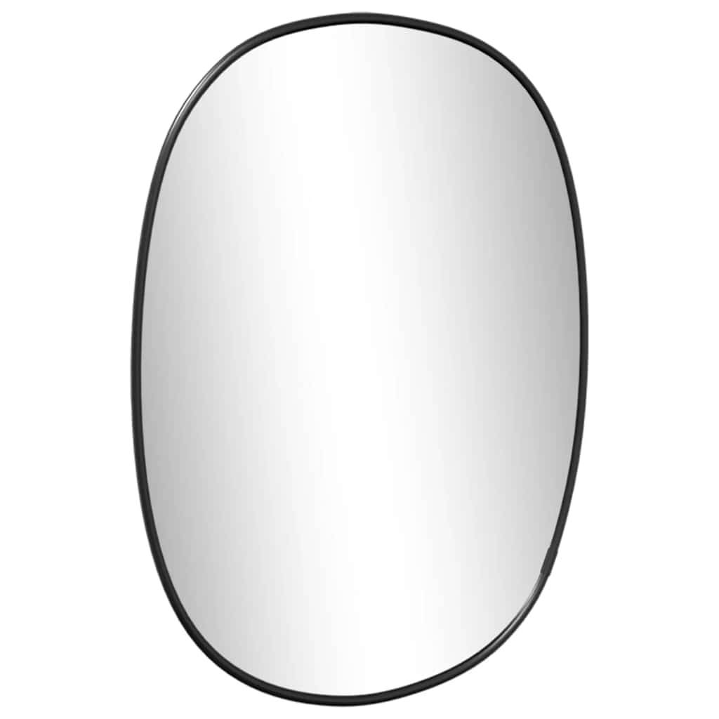 Miroir mural Noir 30x25 cm Maison Chic - Image 4