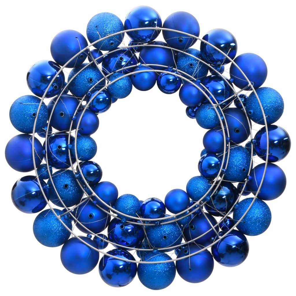 Vidaxl - Couronne de Noël bleu 45 cm polystyrène vidaXL 356129 - Image 2