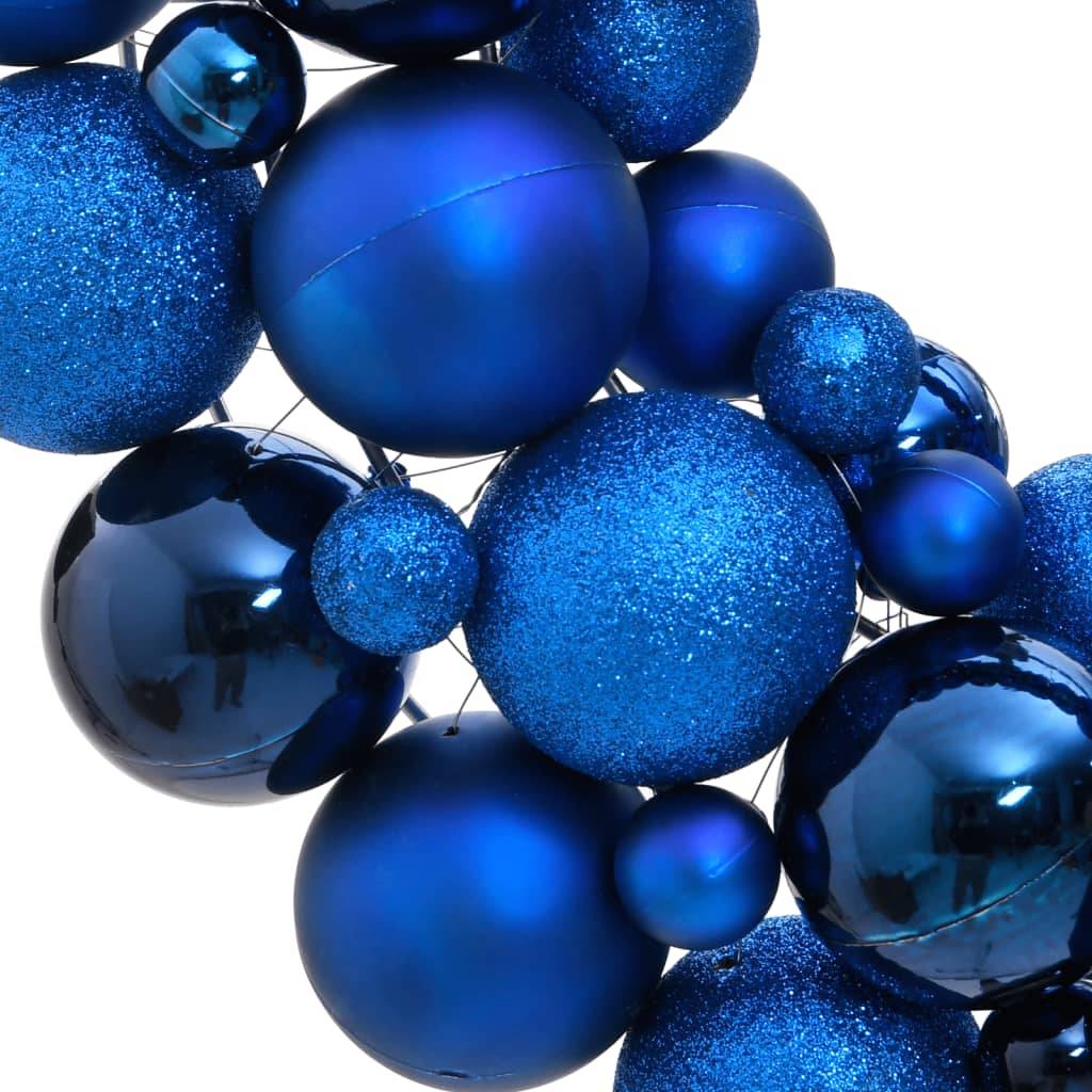 Vidaxl - Couronne de Noël bleu 45 cm polystyrène vidaXL 356129 - Image 4