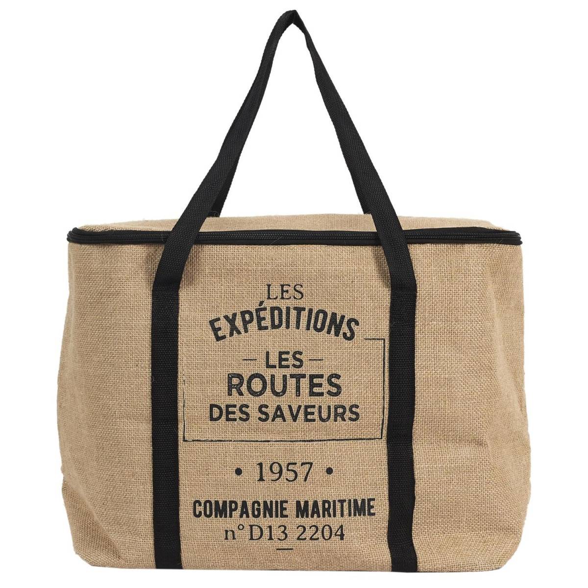 Cook Concept - Sac Fraîcheur "Effet Jute" 42cm Naturel - Image 2