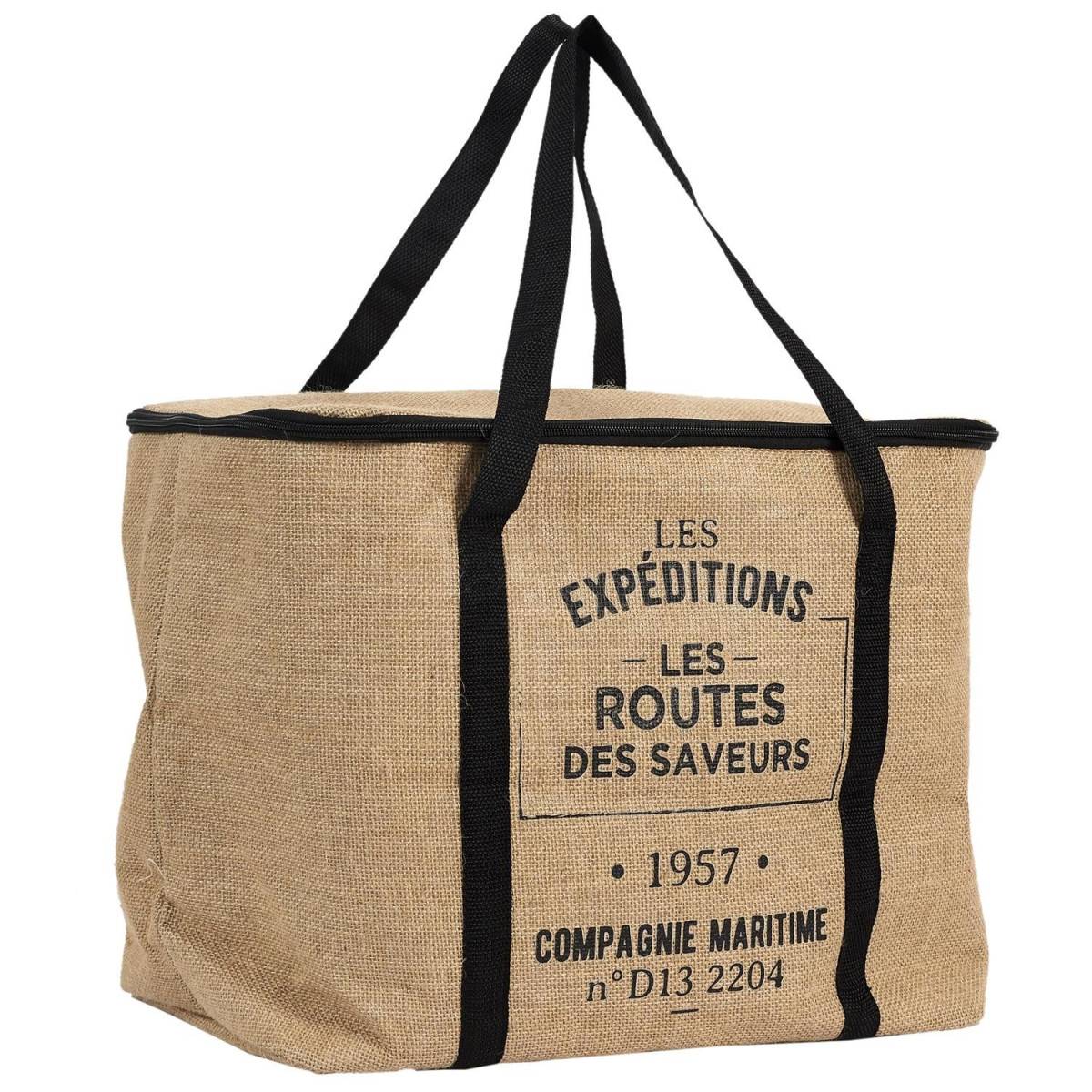 Cook Concept - Sac Fraîcheur "Effet Jute" 42cm Naturel - Image 1