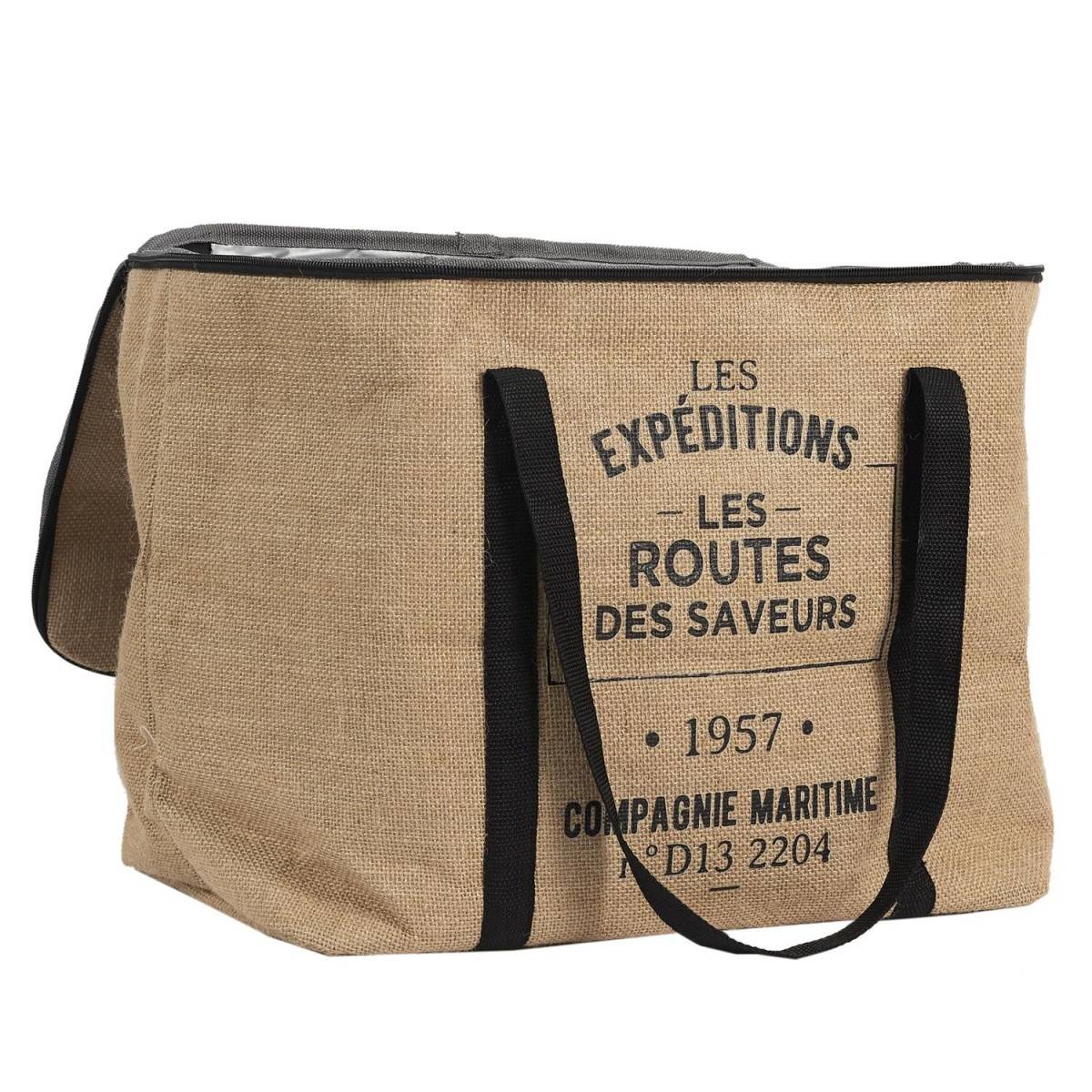 Cook Concept - Sac Fraîcheur "Effet Jute" 42cm Naturel - Image 3