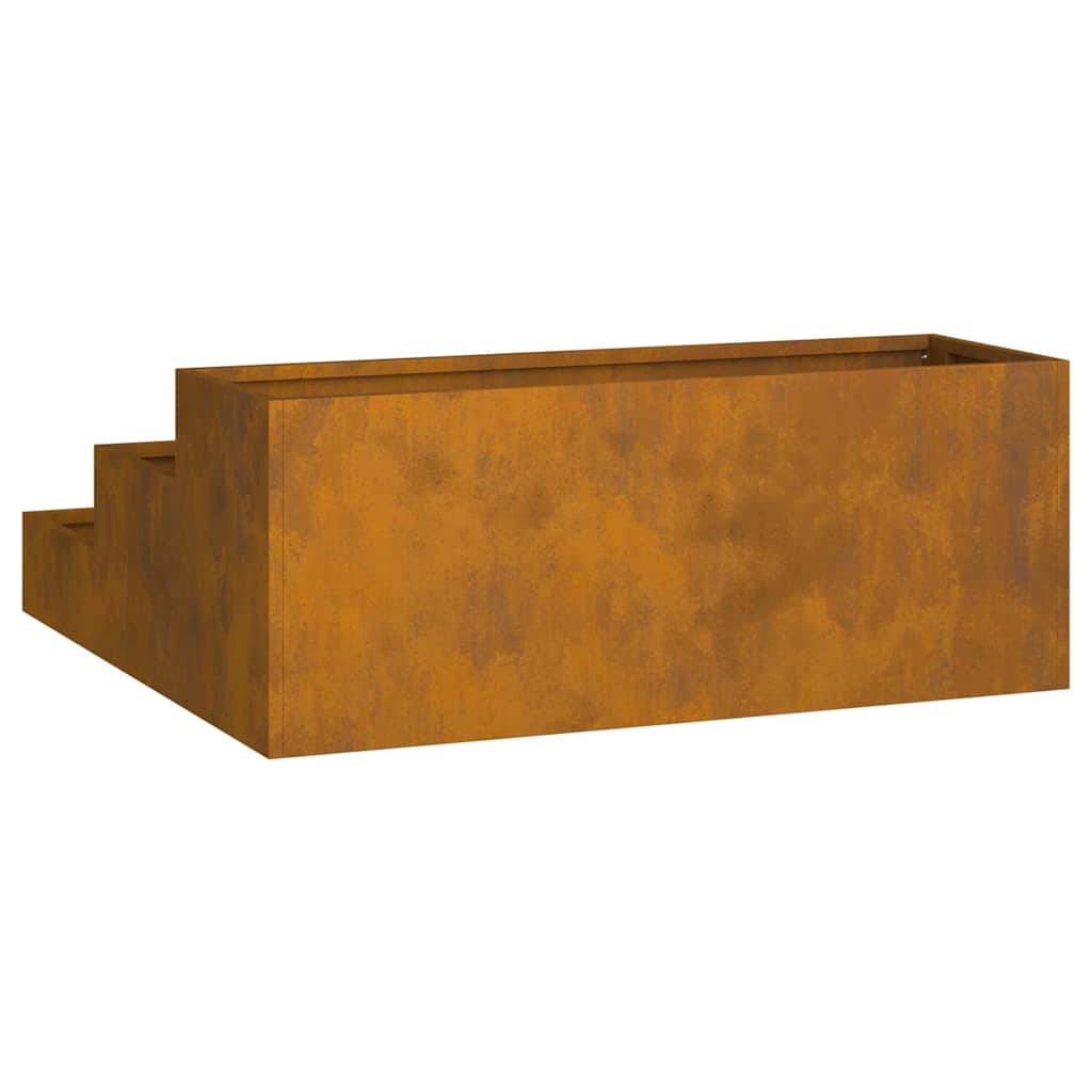 ComfortXL - Jardinière Carrée Acier Corten Potager Surélevé Jardin Effet Rouillé 90cm – ComfortXL Outdoor Living - Image 6