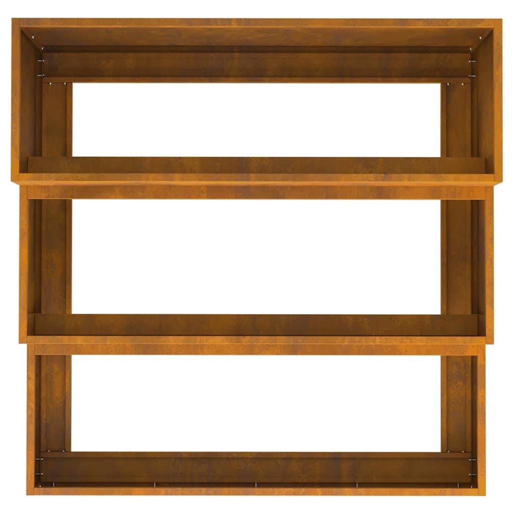 ComfortXL - Jardinière Carrée Acier Corten Potager Surélevé Jardin Effet Rouillé 90cm – ComfortXL Outdoor Living - Image 5