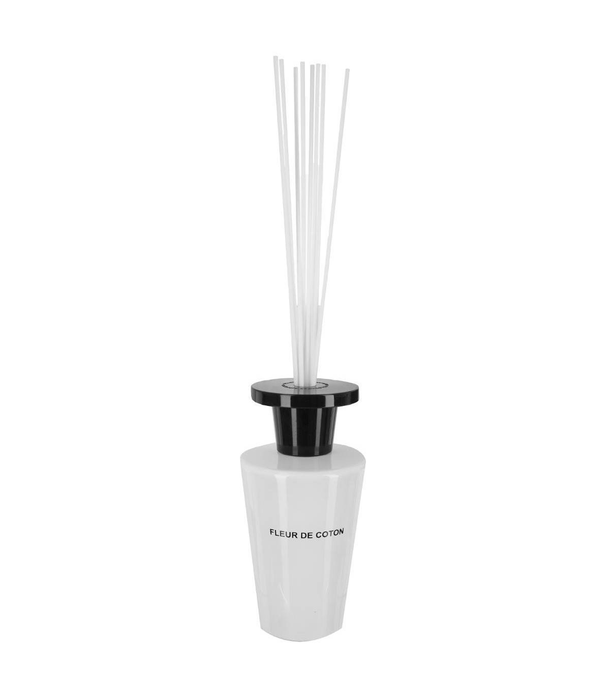 Diffuseur de parfum Fleur de coton 1000 ml avec 8 Bâtonnets - Imagen 1