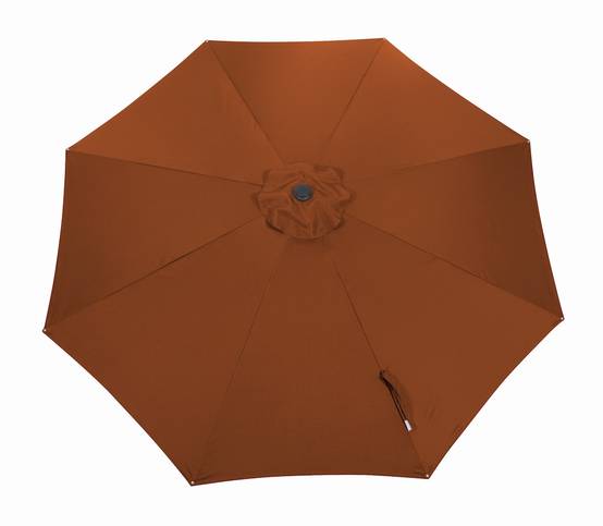 Proloisirs - Toile Parasol Mat Droit 350/8 Polyester 200gr SD - Sienne PROLOISIRS