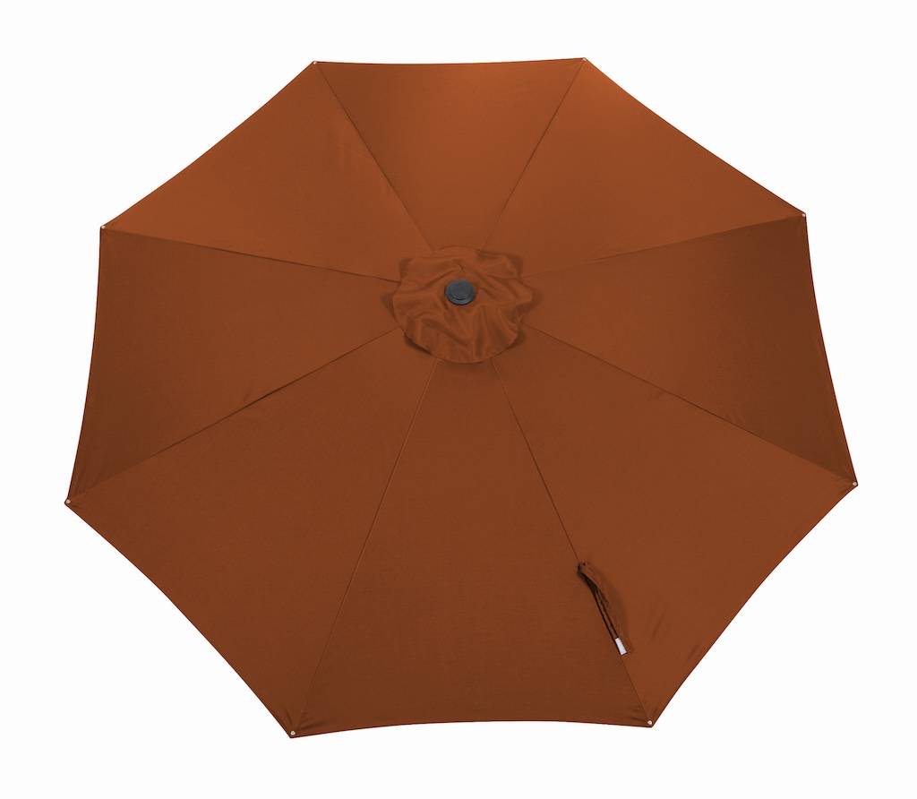 Proloisirs - Toile Parasol Mat Droit 350/8 Polyester 200gr SD - Sienne PROLOISIRS