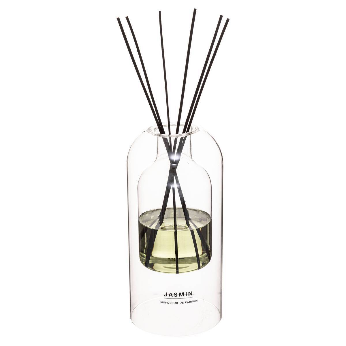 Atmosphera - Diffuseur de parfum Ilan 500ml verre jasmin - Atmosphera Créateur d'intérieur - Imagen 1