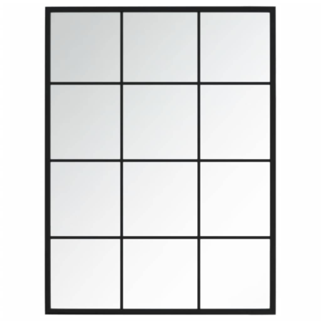 Maison Chic - 3pcs Miroirs muraux - Miroirs décoratifs noir 80x60 cm métal - Image 4