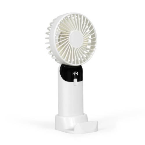 Livoo - Ventilateur à main blanc silencieux 2 en 1 - Image 4