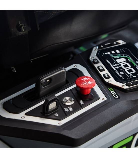 Ego Power + - Tondeuse à gazon Zero Turn batterie 15Ah chargeur mural inclus Ego coupe 107 cm ZT4201E - Image 7