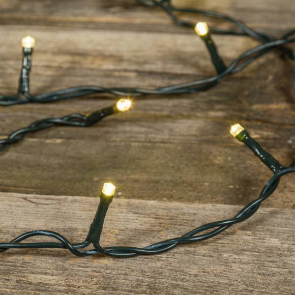 Lotti - Guirlande lumineuse 3 Alimentations interchangeables solaire pile ou secteur 25M 500 LED blanc chaud IP44 professionnelle Lotti - Imagen 10
