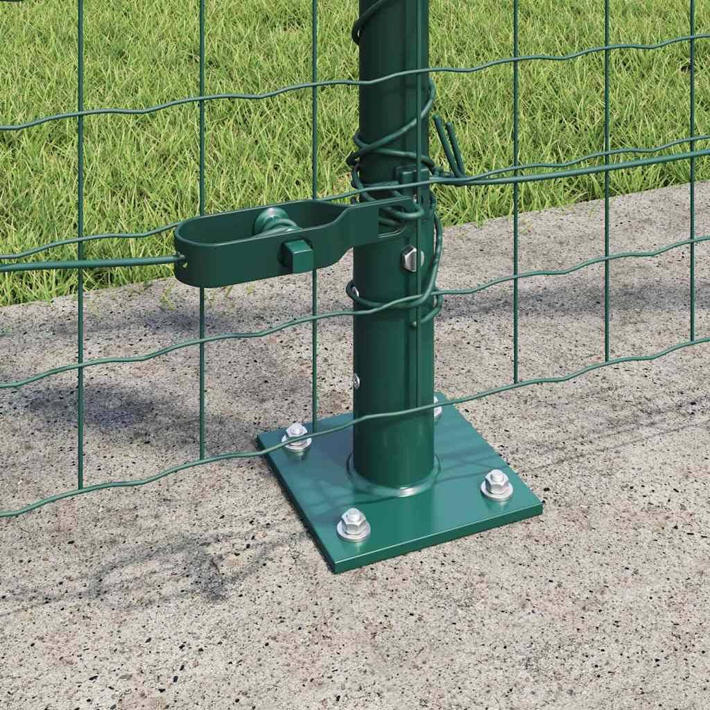 Poteau de clôture acier vert 130 x 3.2 cm, Poids :21.5kg - PANGIVO - Image 3
