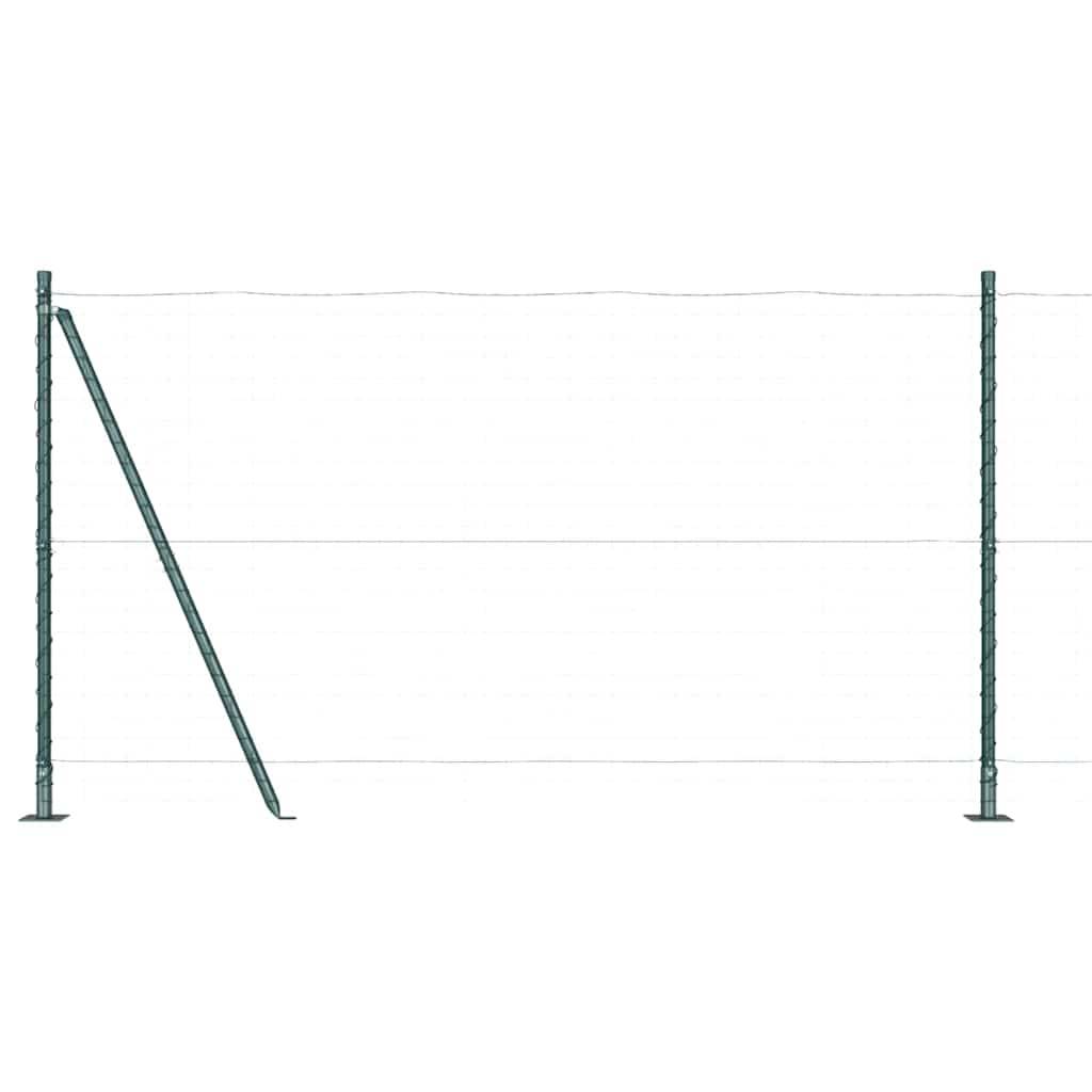 Poteau de clôture acier vert 130 x 3.2 cm, Poids :21.5kg - PANGIVO - Image 6