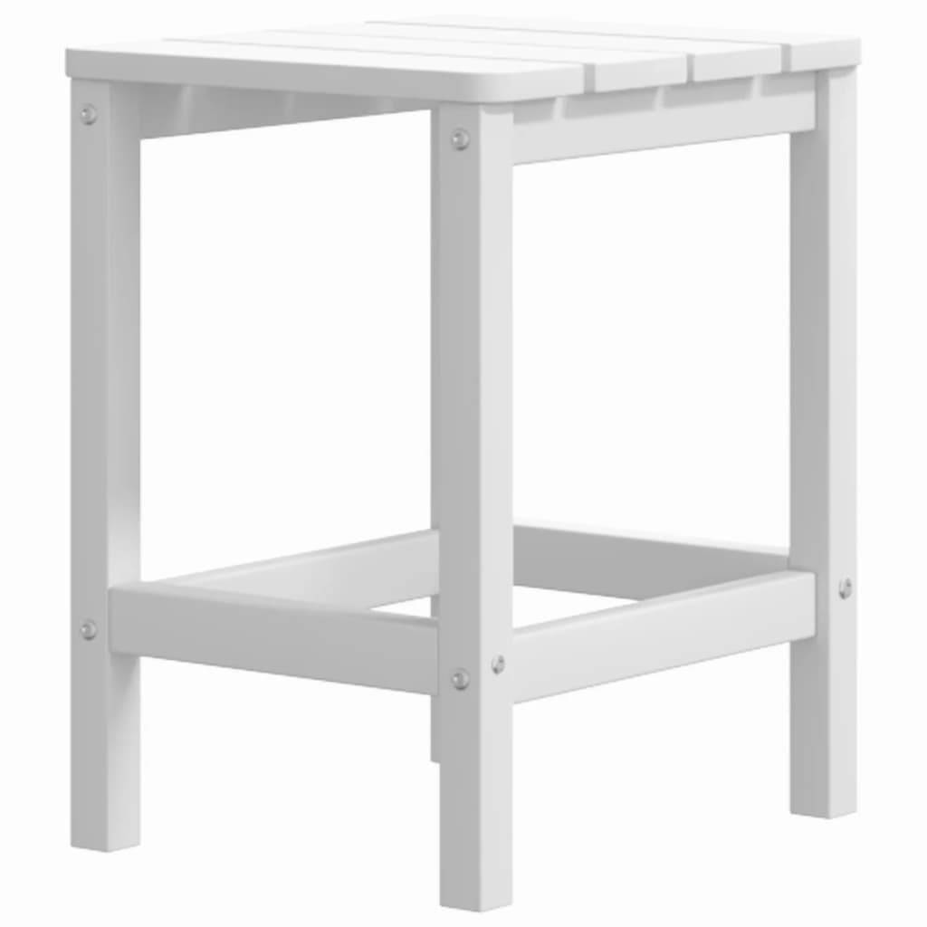 Table de jardin Adirondack blanc PEHD 38 x 38 x 46 cm - PANGIVO - Image 2