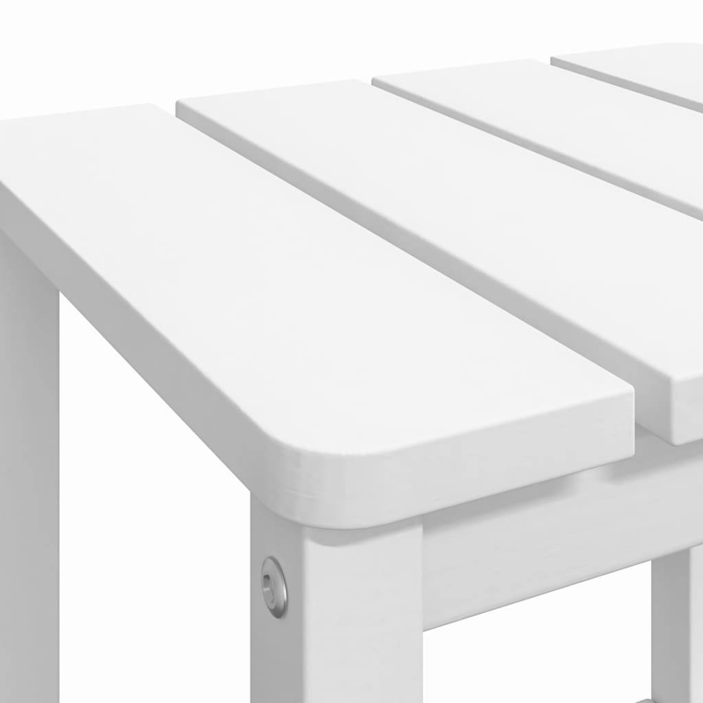 Table de jardin Adirondack blanc PEHD 38 x 38 x 46 cm - PANGIVO - Image 6