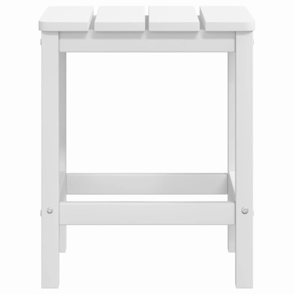 Table de jardin Adirondack blanc PEHD 38 x 38 x 46 cm - PANGIVO - Image 5