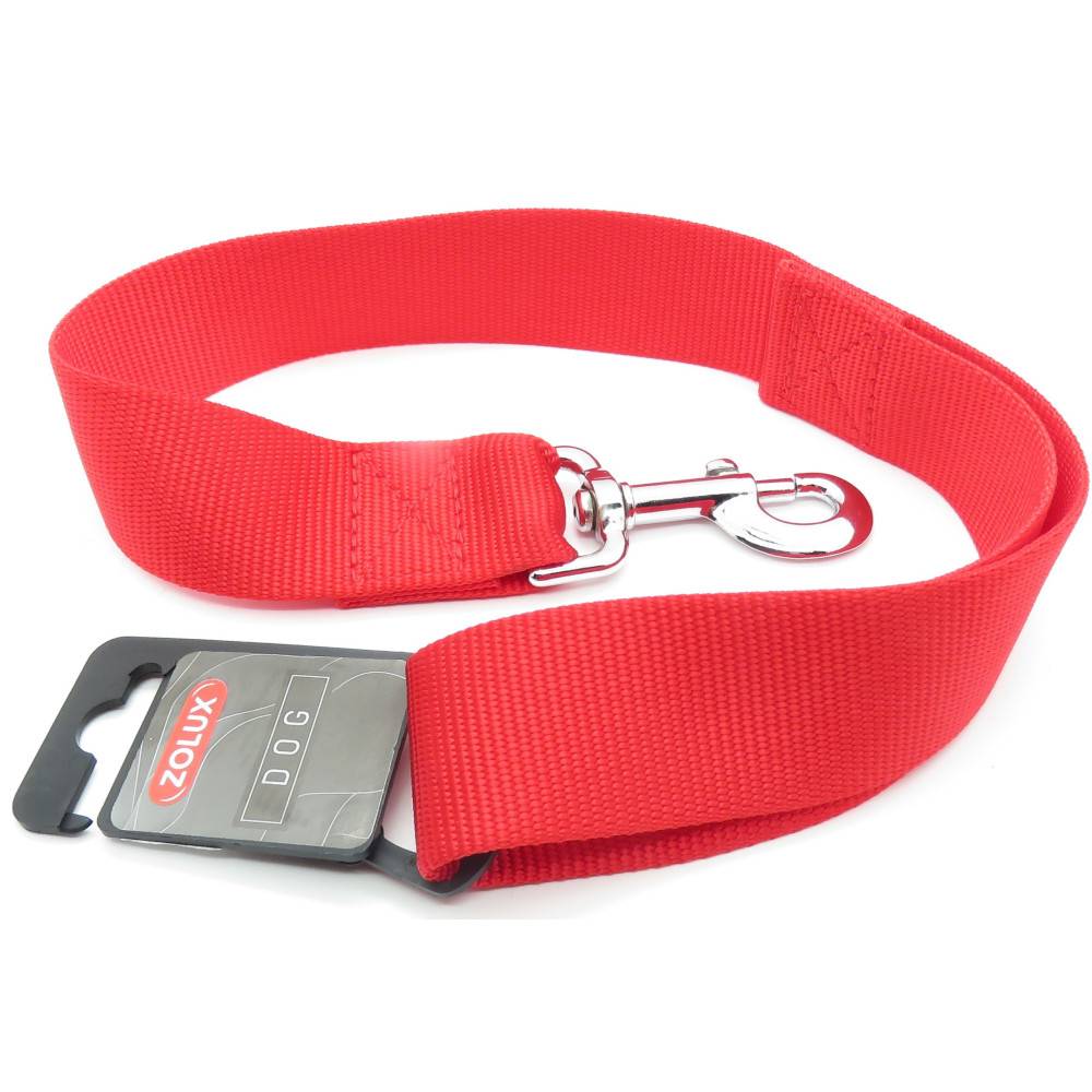 Zolux - Laisse Nylon XL 60 cm rouge  pour chien - Imagen 2