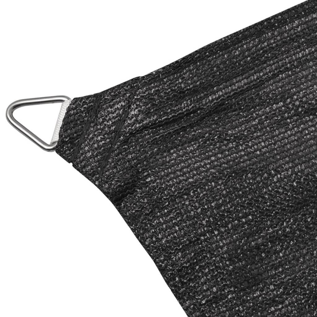 Helloshop26 - Parasol en pehd carré 3,6 x 3,6 m anthracite - Imagen 3
