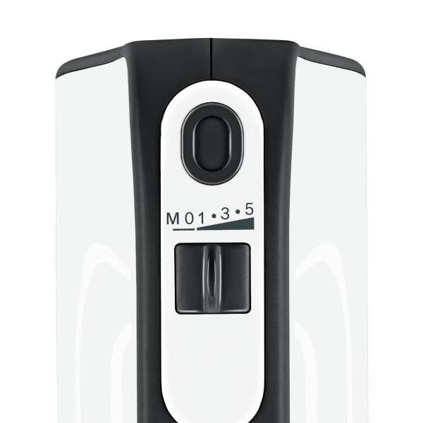 Bosch - Batteur Fouet Electrique  a main BOSCH MFQ4020 STYLINE - 450W - 5 vitesses + pulse - Blanc/Gris anthracite - Image 3