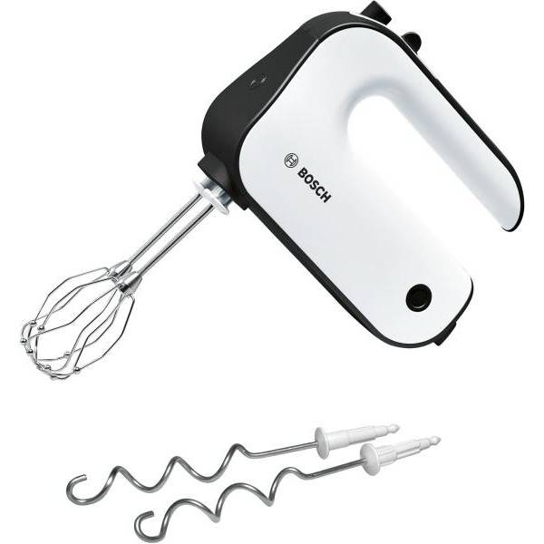 Bosch - Batteur Fouet Electrique  a main BOSCH MFQ4020 STYLINE - 450W - 5 vitesses + pulse - Blanc/Gris anthracite - Image 1