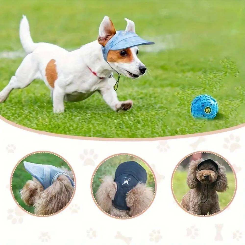 IntiMeg - Chapeau de soleil ajustable pour chien IntiMeg - Image 2