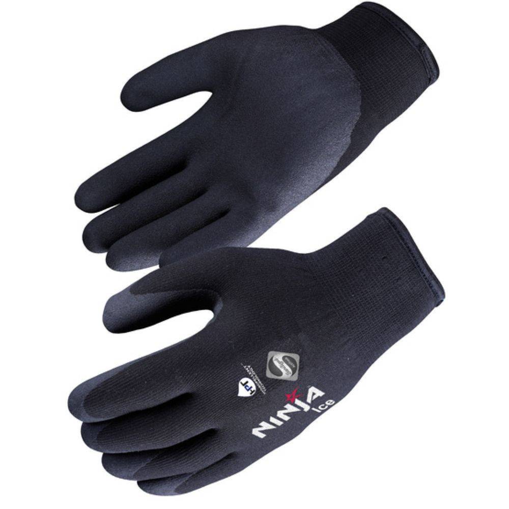 Gants spécial froid double couche Ninja Ice Singer Safety (Lot de 5) Noir 9 - Image 1