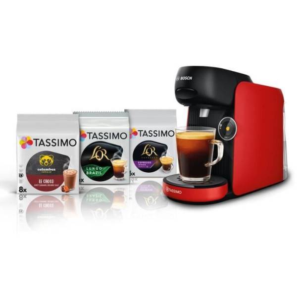 Machine à café - BOSCH - TAS109E - Tassimo Happy - 1400 W - 0,7 L