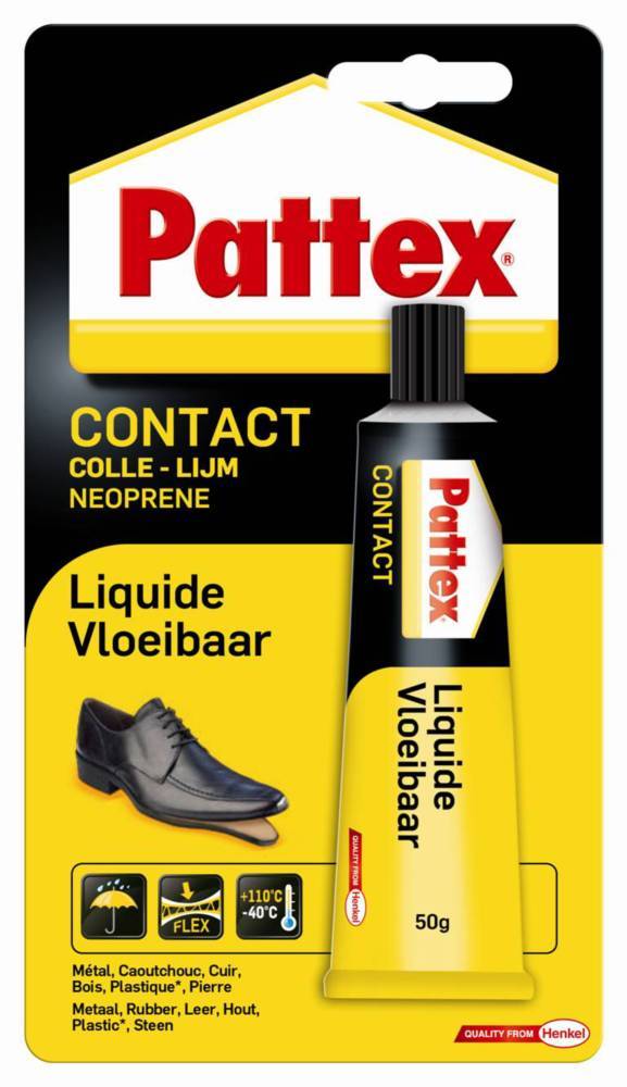 Pattex - PATTEX CONTACT LIQUIDE BLISTER 50GR - Image 1