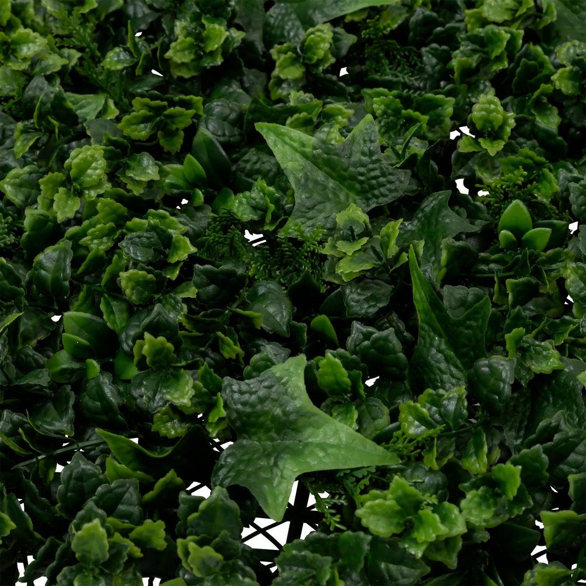 Carré Végétal Artificiel Herbe "Izy" 50cm Vert - Image 2